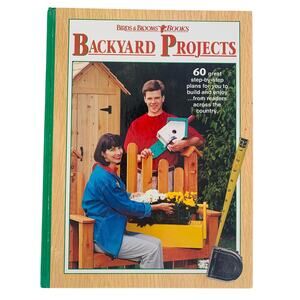 Backyard Project Book Birds & Blooms Book 60 Projects Hardcover Illustrated